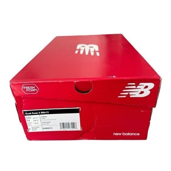 New Balance Fresh Foam Men's White Running Shoes - Picture 11 of 11